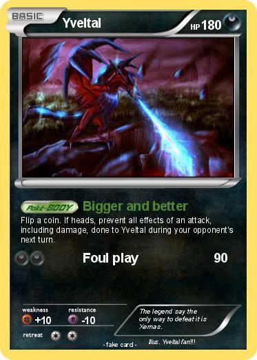 Pokemon Yveltal