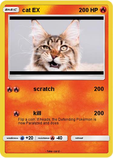 Pokemon cat EX