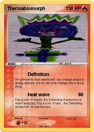 Pokemon Thermabiomorph