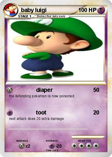 Pokemon baby luigi