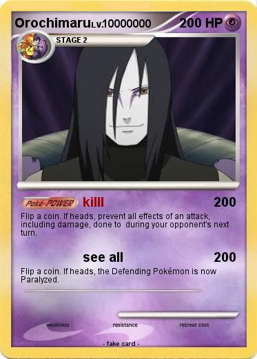 Pokemon Orochimaru