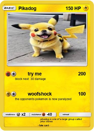 Pokemon Pikadog