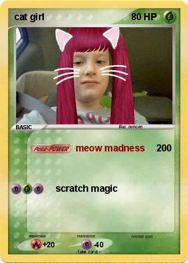 Pokemon cat girl
