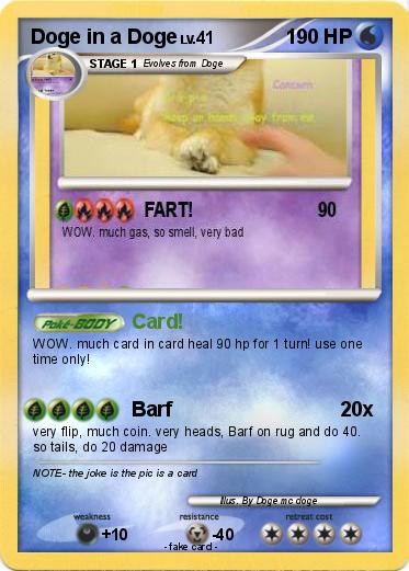 Pokemon Doge in a Doge