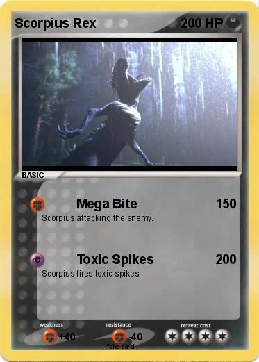 Pokemon Scorpius Rex