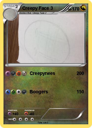 Pokemon Creepy Face 3