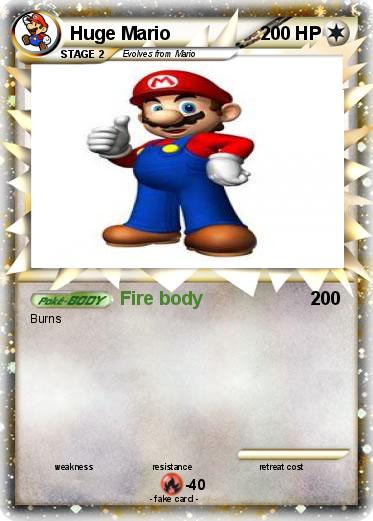 Pokemon Huge Mario