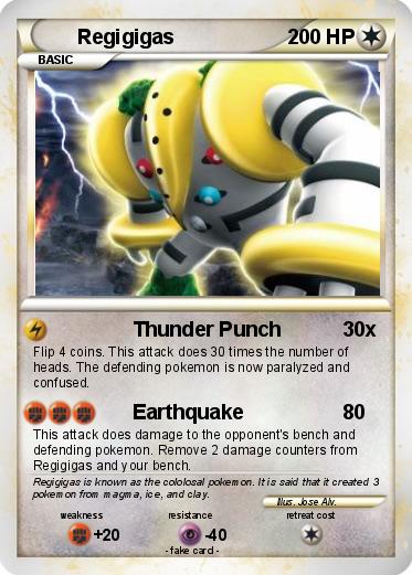Pokemon Regigigas