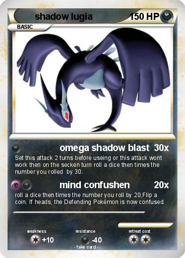 Pokemon shadow lugia