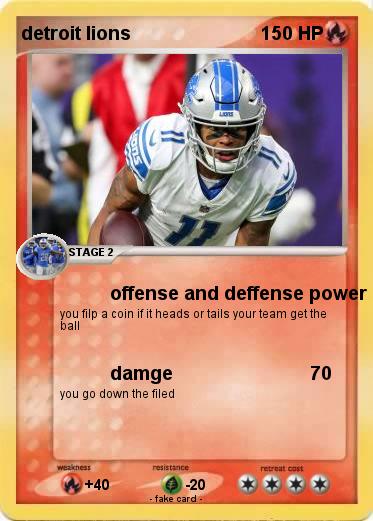 Pokemon detroit lions