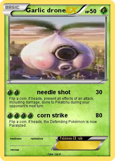 Pokemon Garlic drone