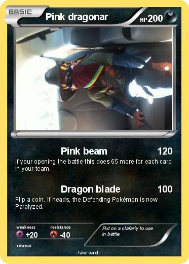 Pokemon Pink dragonar