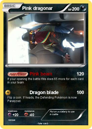 Pokemon Pink dragonar