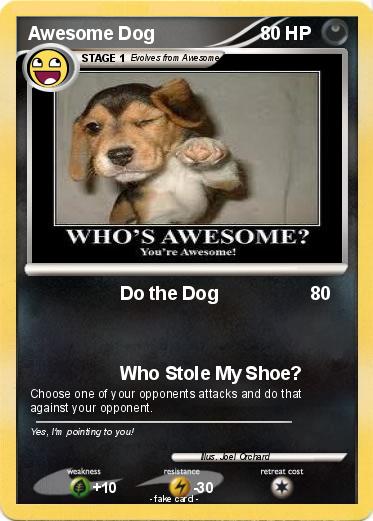 Pokemon Awesome Dog