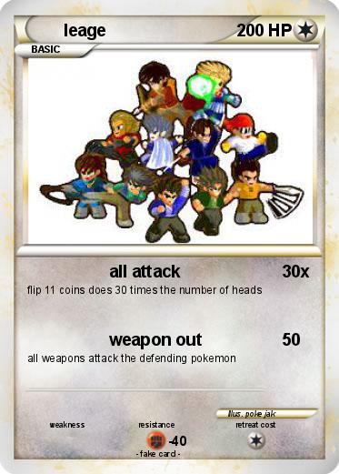 Pokemon leage