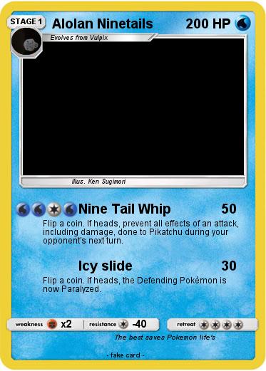 Pokemon Alolan Ninetails
