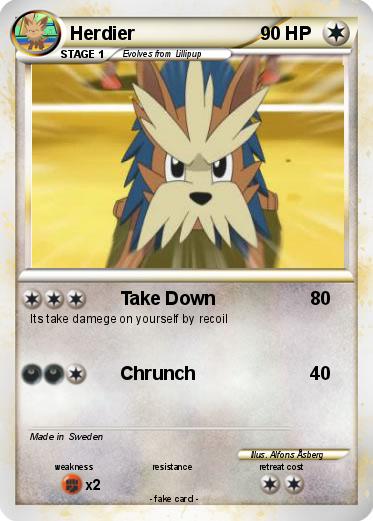 Pokemon Herdier