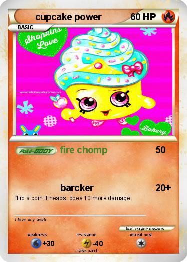 Pokemon cupcake power