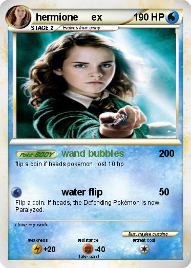 Pokemon hermione     ex