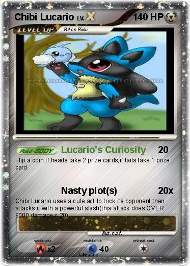 Pokemon Chibi Lucario