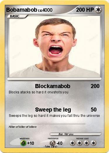 Pokemon Bobamabob