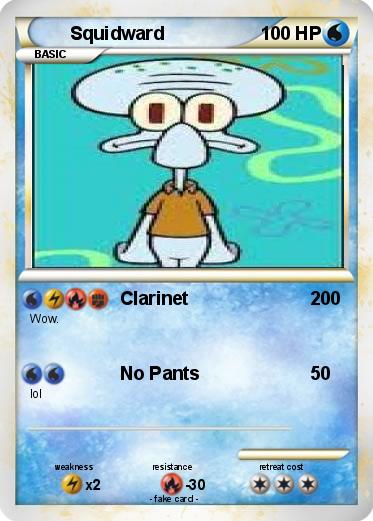 Pokemon Squidward