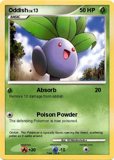 Pokemon Oddish