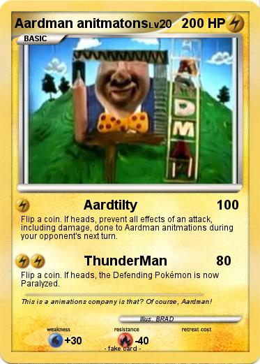 Pokemon Aardman anitmatons