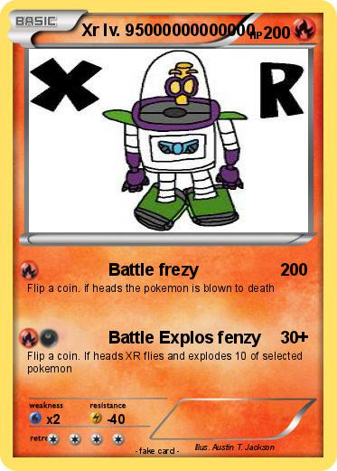 Pokemon Xr lv. 95000000000000