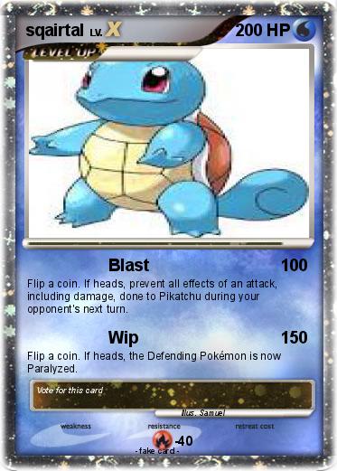 Pokemon sqairtal