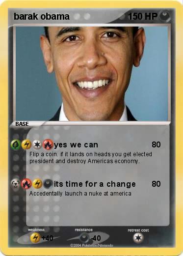 Pokemon barak obama