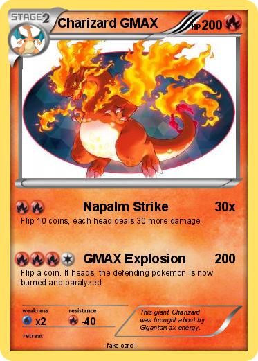 Pokemon Charizard GMAX