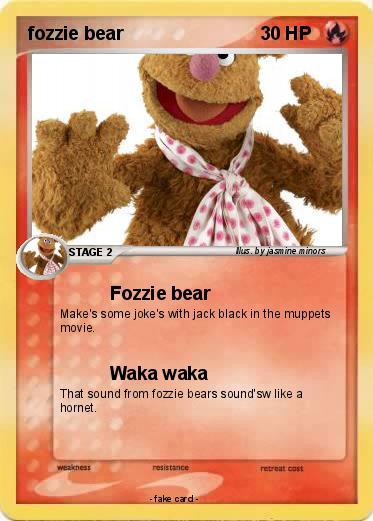 Pokemon fozzie bear