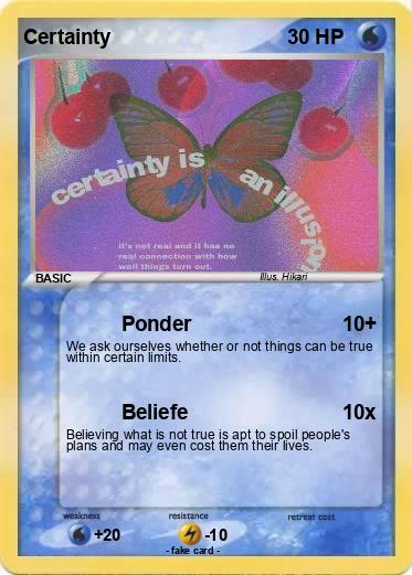 Pokemon Certainty