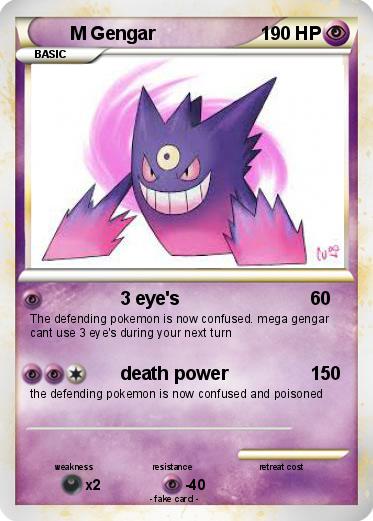 Pokemon M Gengar
