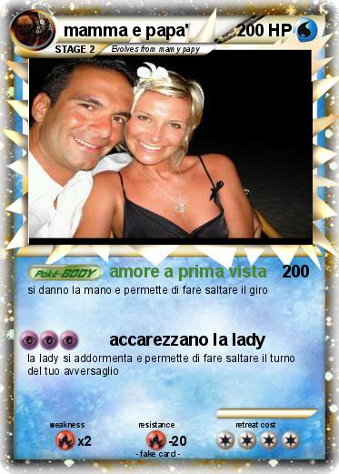 Pokemon mamma e papa'