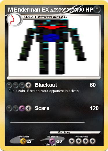 Pokemon M Enderman EX