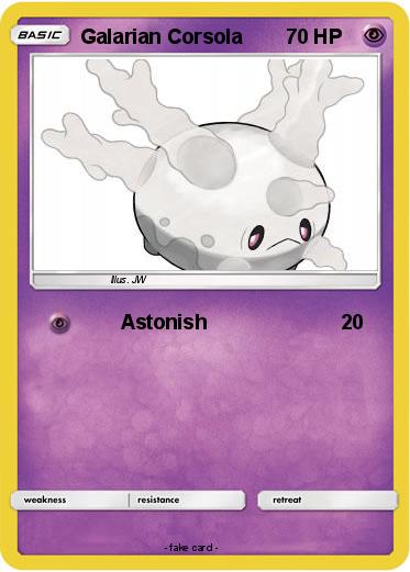 Pokemon Galarian Corsola