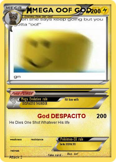Pokemon MEGA OOF GOD