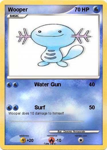 Pokemon Wooper