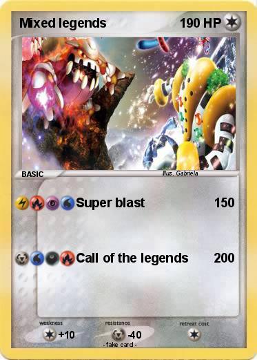 Pokemon Mixed legends