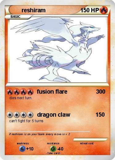 Pokemon reshiram