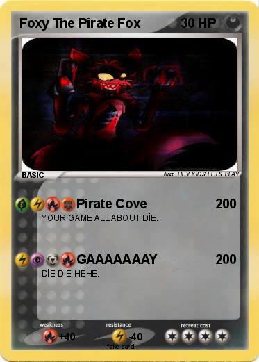 Pokemon Foxy The Pirate Fox