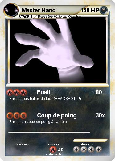 Pokemon Master Hand