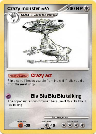 Pokemon Crazy monster