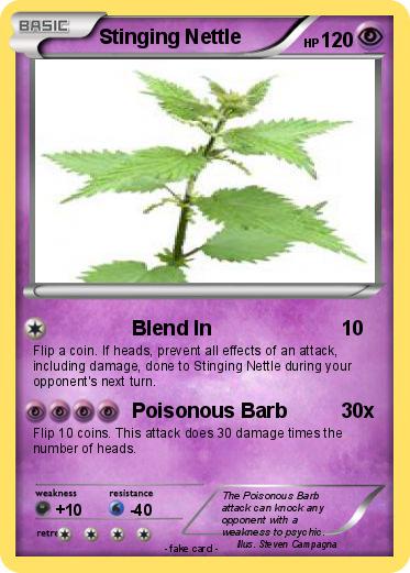 Pokemon Stinging Nettle
