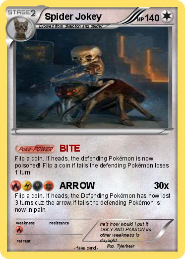 Pokemon Spider Jokey