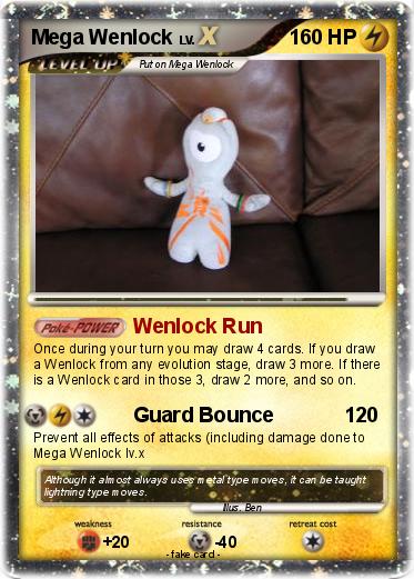 Pokemon Mega Wenlock