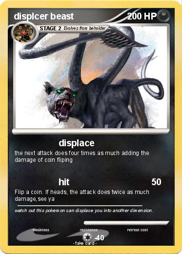 Pokemon displcer beast