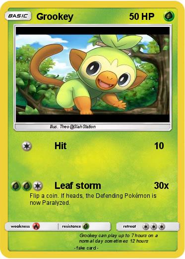 Pokemon Grookey